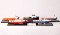 customized model of five 40cm ship models